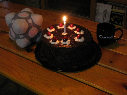 Portal Cake